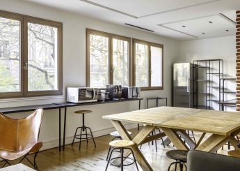Bureau à louer PARIS 75018 La crème des lofts cuisine