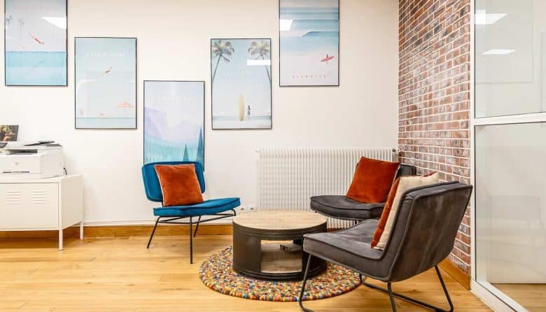 Myflexoffice bureau location paris 3 atelier saint martin espace détente