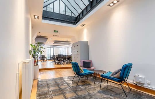 Myflexoffice bureau location paris 3 atelier saint martin espace informel