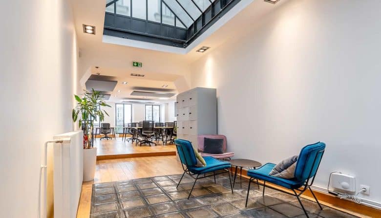 Myflexoffice bureau location paris 3 atelier saint martin espace informel