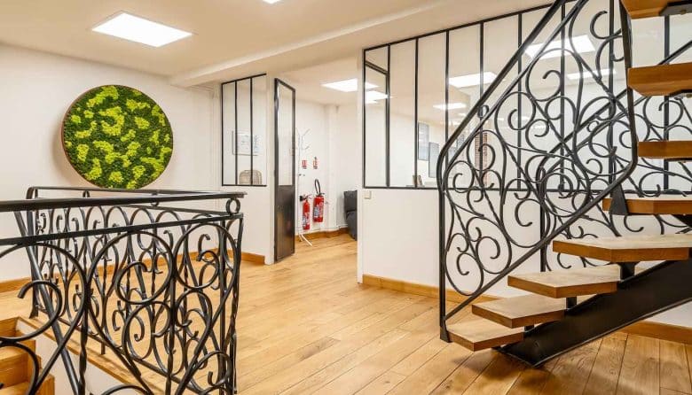 Myflexoffice bureau location paris 3 atelier saint martin étage