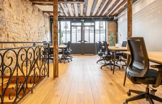 Myflexoffice bureau location paris 3 atelier saint martin openspace