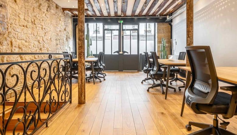 Myflexoffice bureau location paris 3 atelier saint martin openspace