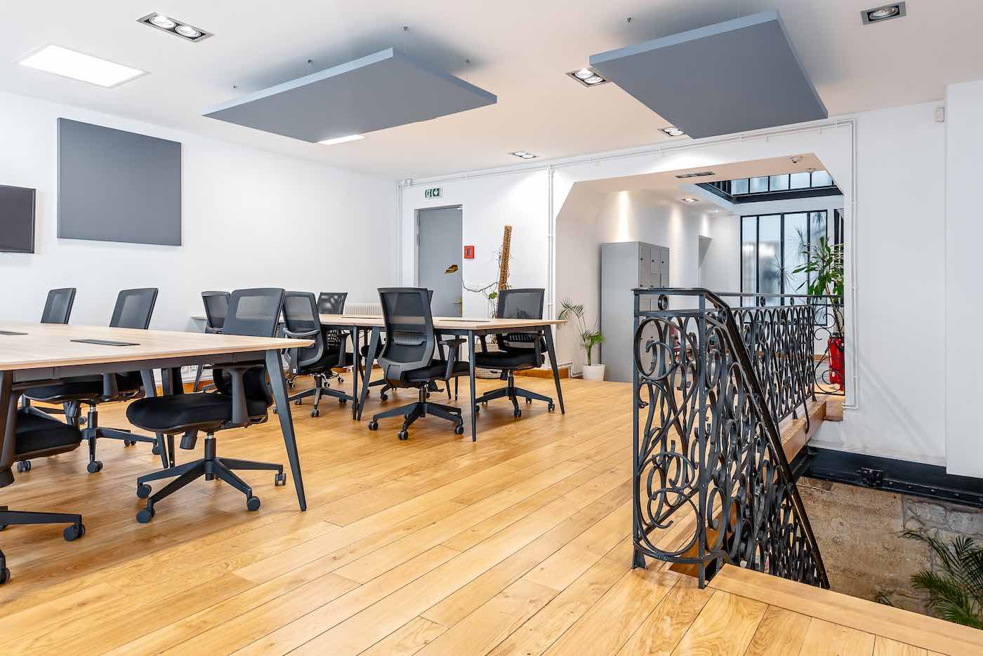 Myflexoffice bureau location paris 3 atelier saint martin openspace
