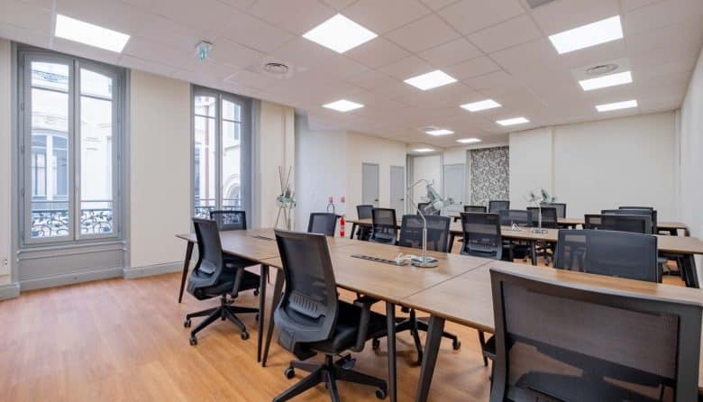 Myflexoffice location bureaux lyon le cordelier open space 1