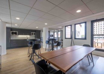 Myflexoffice location bureaux lyon part dieu espace cuisine 4