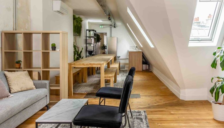 Myflexoffice location de bureau Paris 75010 6ème ciel espace détente 2