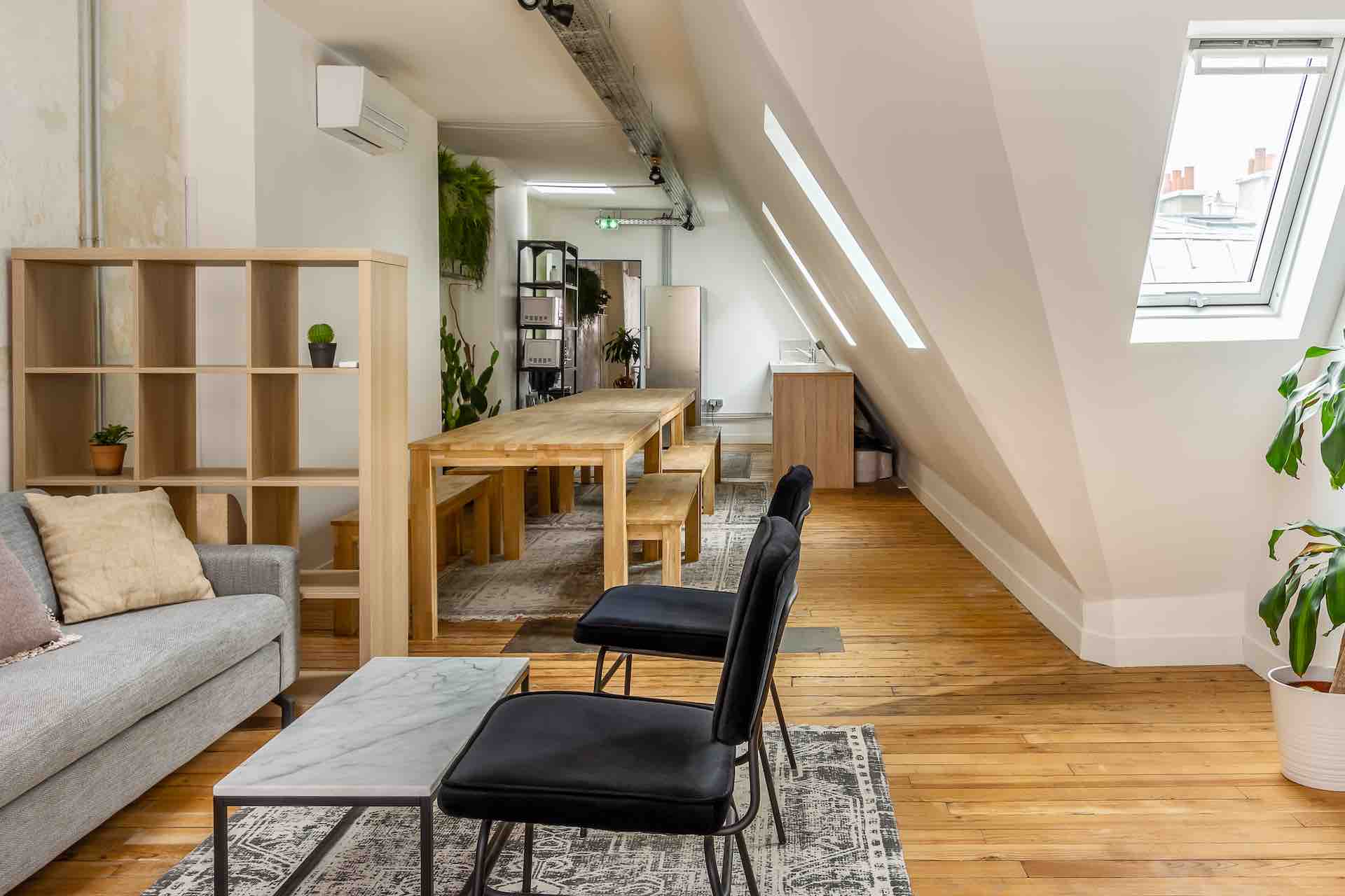 Myflexoffice location de bureau Paris 75010 6ème ciel espace détente 2