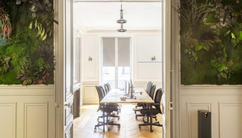 Bureau a louer paris 75010 Hotel du Xème open space 1