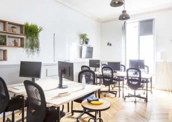Bureau a louer paris 75010 Hotel du Xème open space 2
