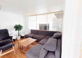Myflexoffice Bureau a louer PARIS 75003 Les toits de Beaubourg Espace detente 1