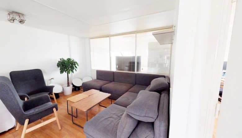 Myflexoffice Bureau a louer PARIS 75003 Les toits de Beaubourg Espace detente 1