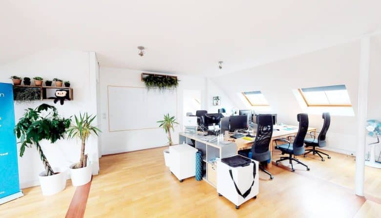 Myflexoffice Bureau a louer PARIS 75003 Les toits de Beaubourg Open Space 2