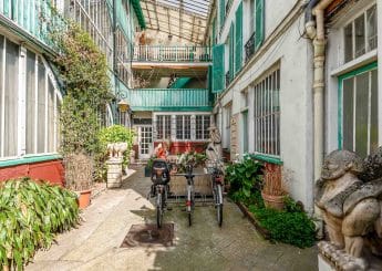 Myflexoffice Location bureau Paris 11 Le loft office Cour interieure
