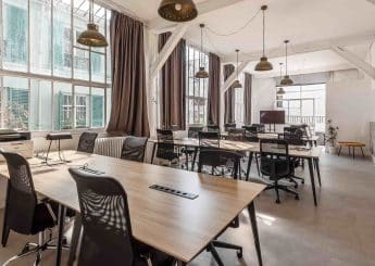Myflexoffice Location bureau Paris 11 Le loft office Open space 1