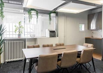 Myflexoffice Location bureaux Paris 11 Le Cabinet dArchi Espace Lunch