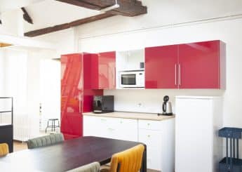 Myflexoffice Location bureaux Paris 75002 Le Duplex de Reaumur Cuisine