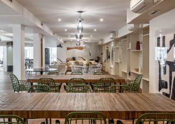 Myflexoffice Location bureaux Paris 8 Le Funes espace restauration 4