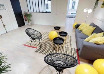 Myflexoffice Location de bureaux Paris 10 La Fabrique des Petites Ecuries Espace detente 2