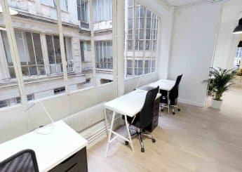Myflexoffice Location de bureaux Paris 10 La Fabrique des Petites Ecuries Open space 2