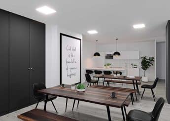 Myflexoffice Location de bureaux Paris 75008 Le Funes Espace restauration