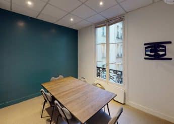 Myflexoffice Location de bureaux Paris 75009 Le Pacino Salle de réunion