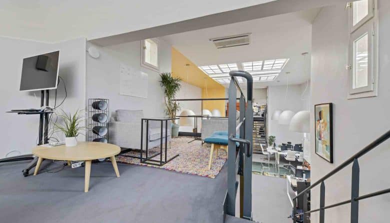 Myflexoffice Location de bureaux Paris 75010 LAtelier de la Scala Coin détente 2