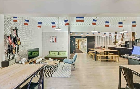 Myflexoffice Location de bureaux Paris 75010 LAtelier de la Scala Coin détente