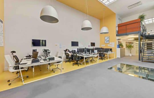 Myflexoffice Location de bureaux Paris 75010 LAtelier de la Scala Openspace 1
