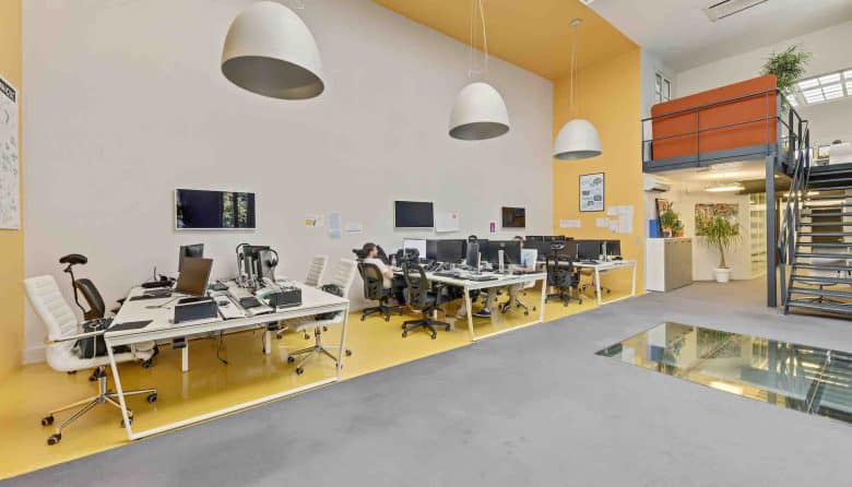 Myflexoffice Location de bureaux Paris 75010 LAtelier de la Scala Openspace 1