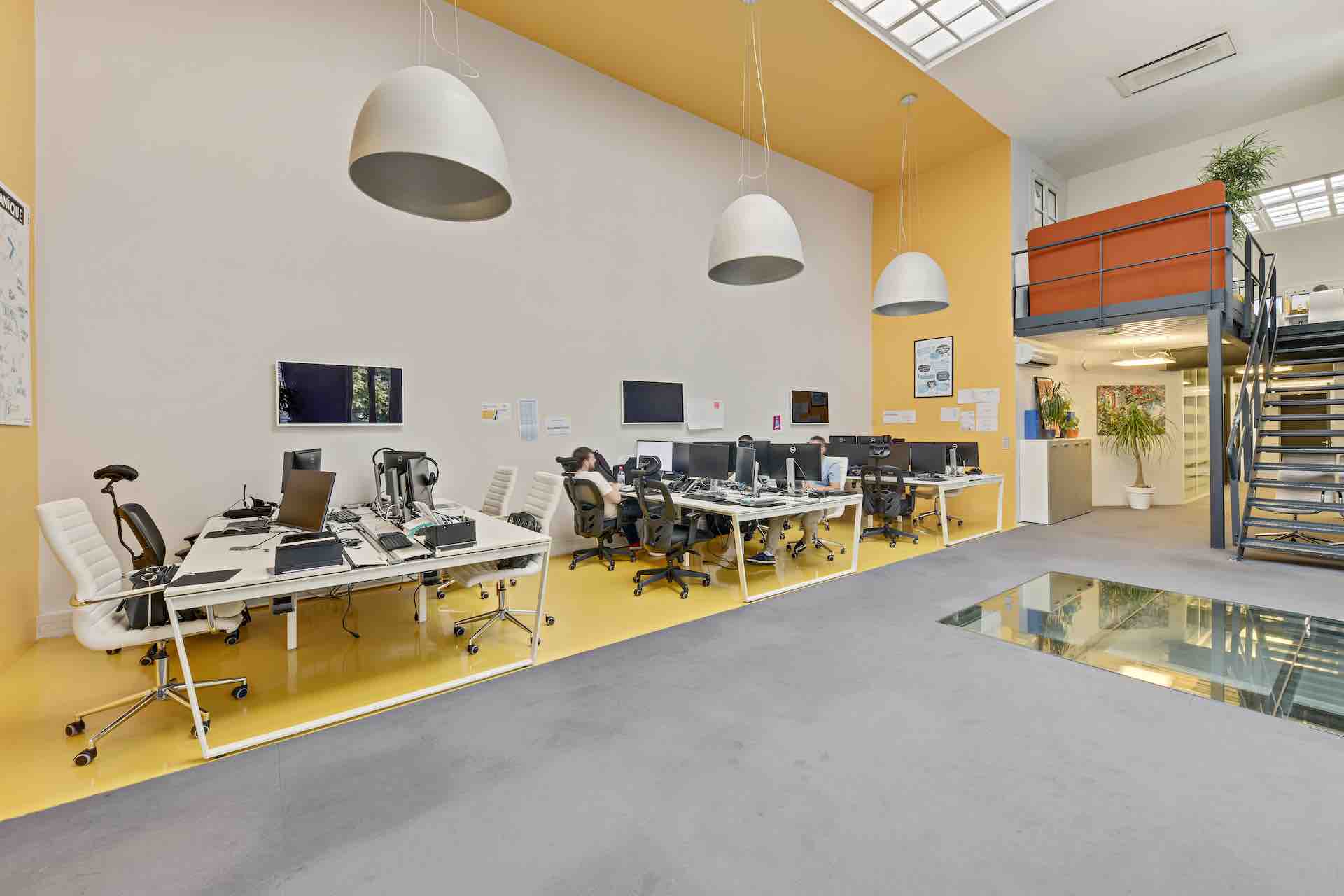 Myflexoffice Location de bureaux Paris 75010 LAtelier de la Scala Openspace 1