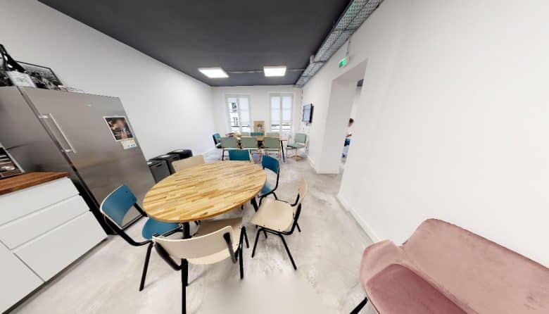 Myflexoffice Location de bureaux Paris 75012 Urbain de Bastille Espace restauration