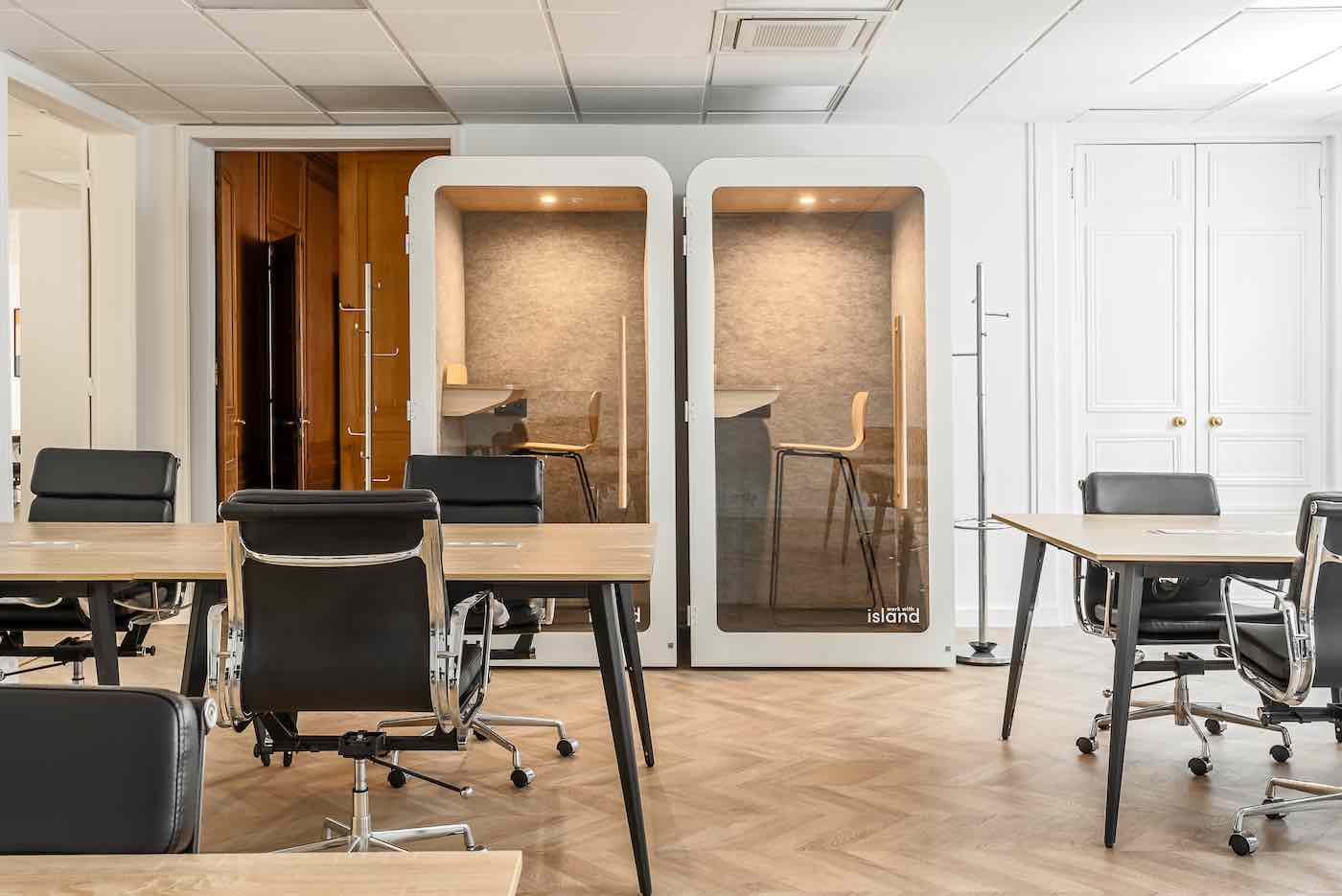 Myflexoffice location bureau à louer Paris 75009 Philatéliste openspace