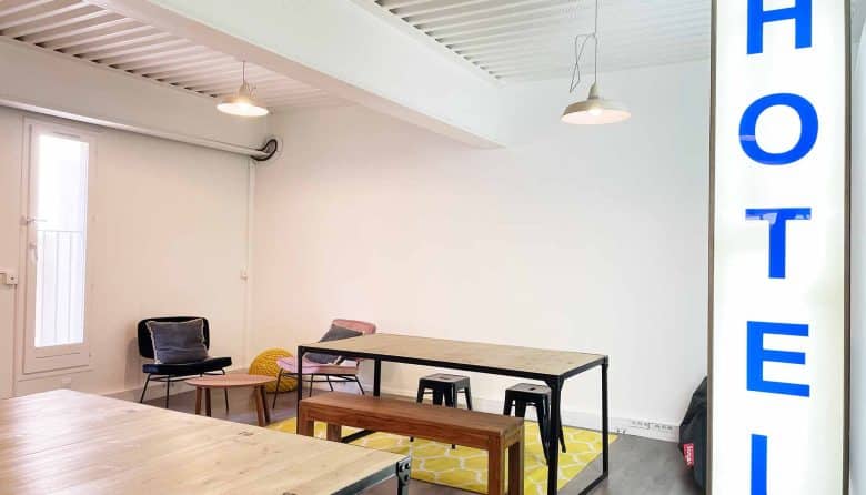 Myflexoffice location bureaux Paris 10 Atelier de la Scala Espace restauration