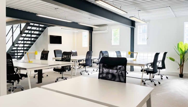 Myflexoffice location bureaux Paris 10 Atelier de la Scala Open space 3