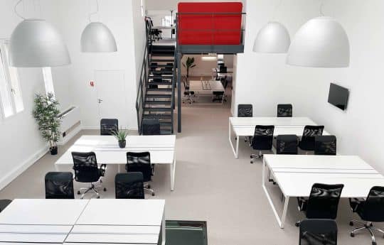 Myflexoffice location bureaux Paris 10 Atelier de la Scala Open space 6