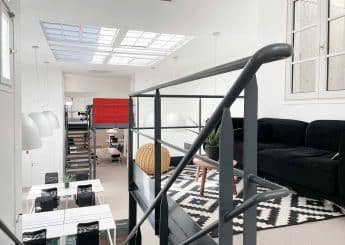 Myflexoffice location bureaux Paris 10 Atelier de la Scala espace detente 1