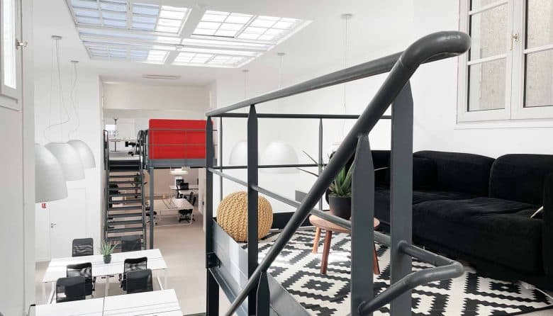 Myflexoffice location bureaux Paris 10 Atelier de la Scala espace detente 1