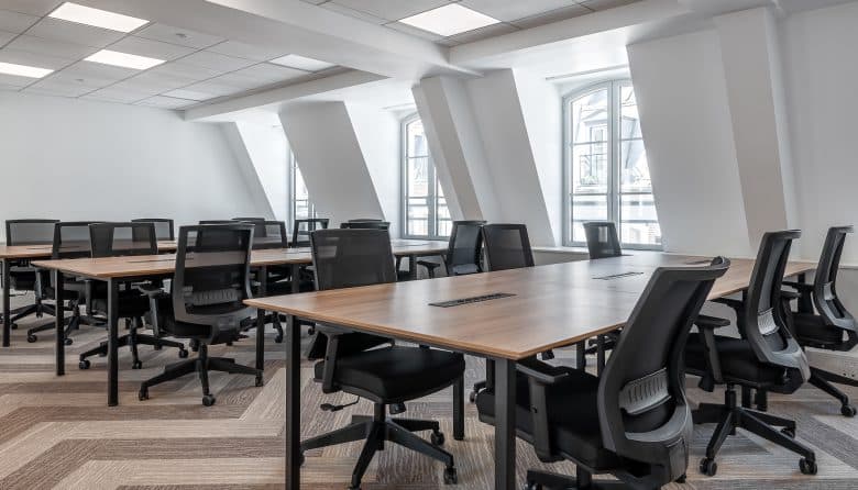 Myflexoffice location bureaux Paris 10 L'Echiquier Openspace