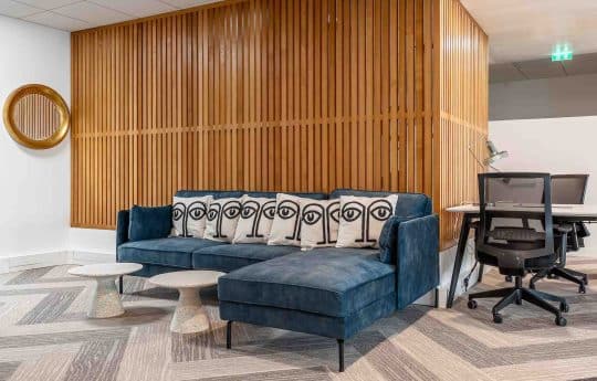 Myflexoffice location bureaux Paris 10 Maison de lEchiquier RDC fond Espace detente