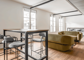 Myflexoffice location bureaux paris 9 le Cezanne Espace informel 2