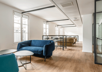 Myflexoffice location bureaux paris 9 le Cezanne Espace informel