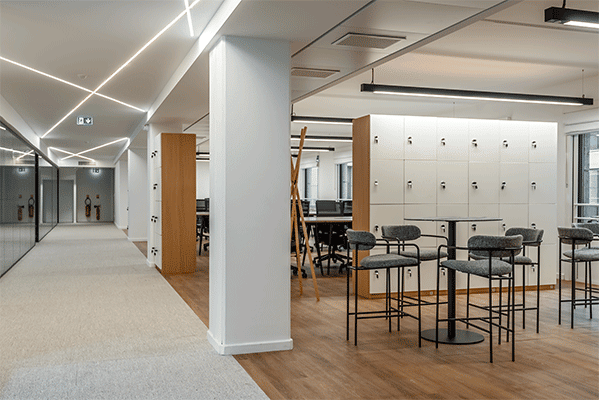 Myflexoffice location bureaux paris 9 le Cezanne Espace informel 4