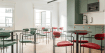 Myflexoffice location bureaux paris 9 le Cezanne Espace restauration