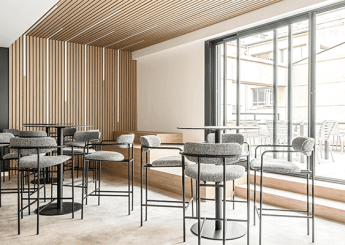 Myflexoffice location bureaux paris 9 le Cezanne Espace restauration 3