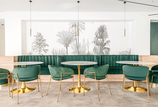 Myflexoffice location bureaux paris 9 le Cezanne Espace restauration 5