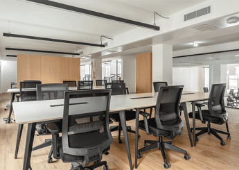 Myflexoffice location bureaux paris 9 le Cezanne Open space 2