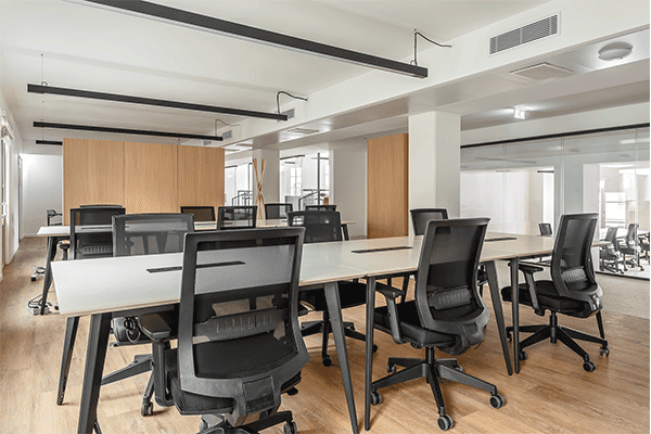 Myflexoffice location bureaux paris 9 le Cezanne Open space 2