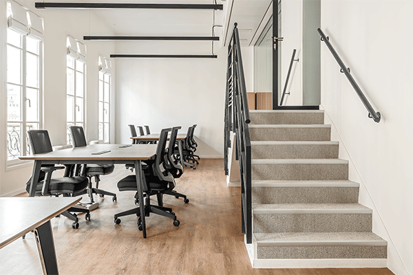 Myflexoffice location bureaux paris 9 le Cezanne Open space 5