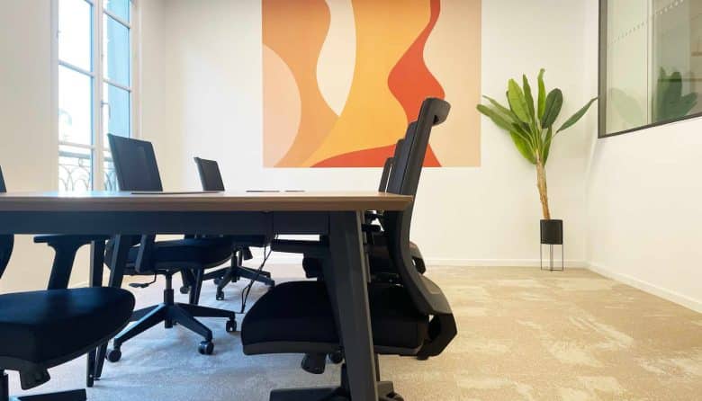 Myflexoffice location bureaux paris 9 le Cezanne Open space 7